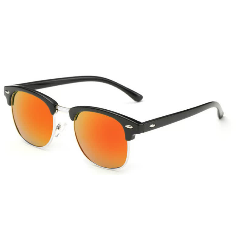 Spykay™ SG60929 Semi-Rimless Polarized Square Frame Browline Sunglasses for Fishing&Driving