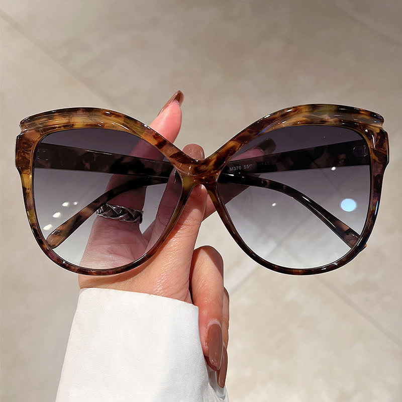 Spykay™ SG60932 Butterfly Oversized Frame Hipster Sunglasses