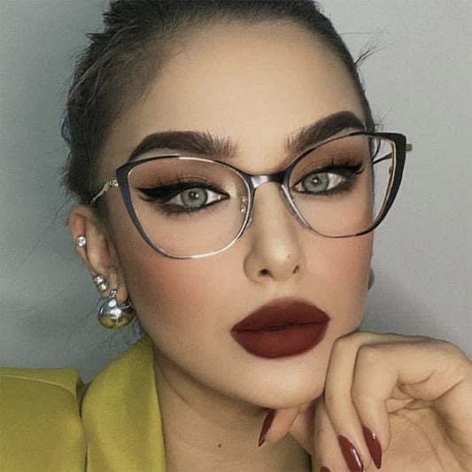 Spykay™ EG26752 Women's Cat-Eye Frame Hipster Glasses