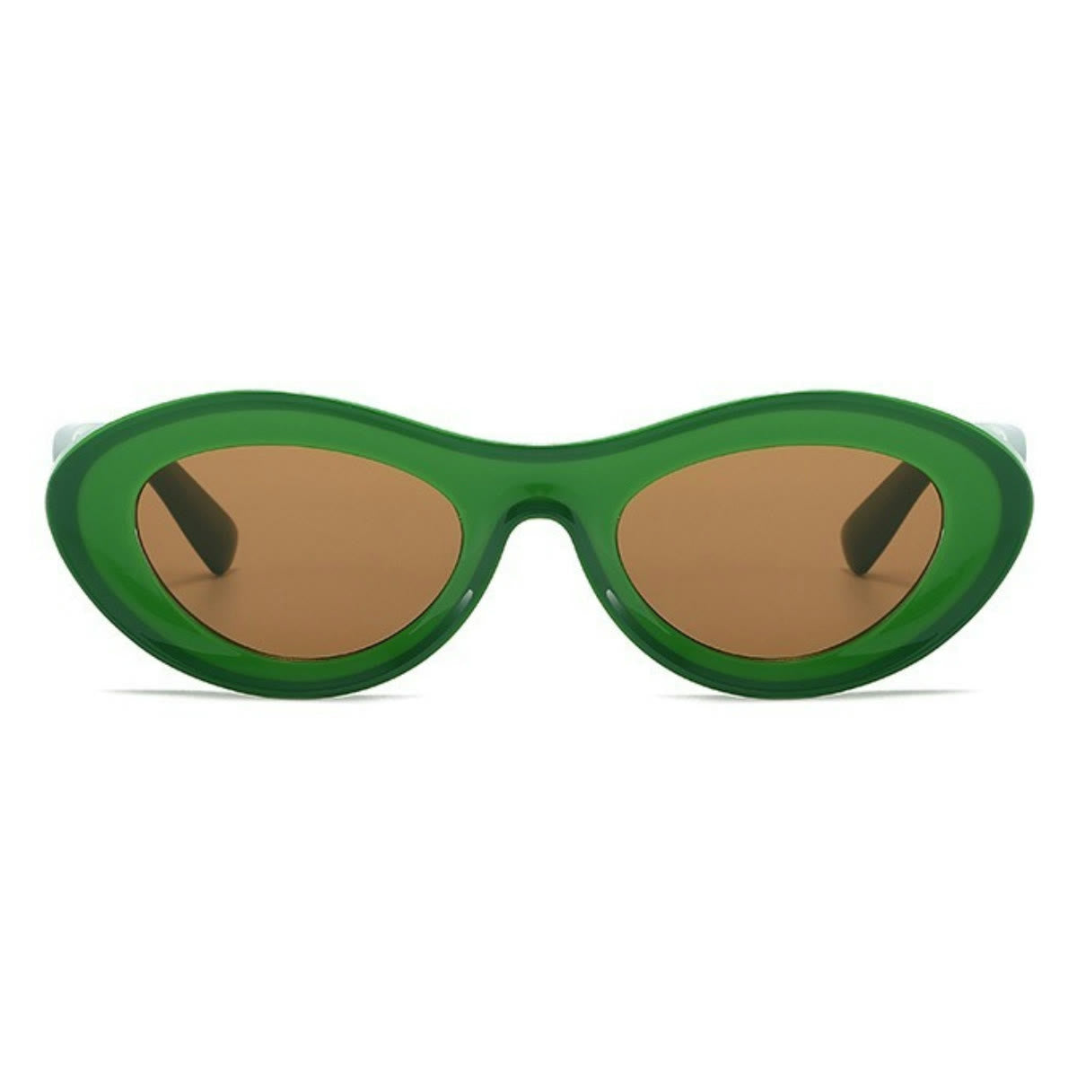 Spykay™ SG1011 Y2K Oval Frame Dopamine Color Sunglasses