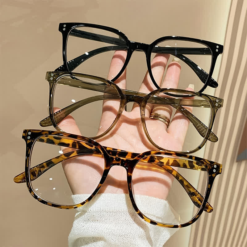 Spykay™ EG60751 Simple Anti-blue Light Square Frame Glasses