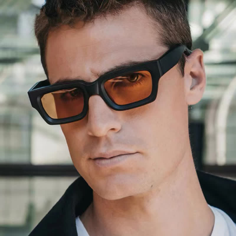 Spykay™ SG60855 Rectangle Frame Unisex Hipster Sunglasses
