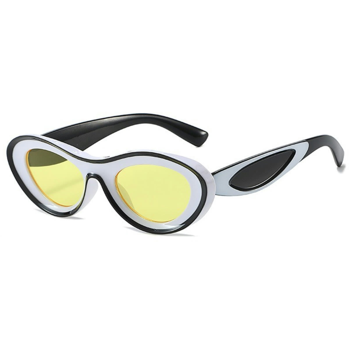 Spykay™ SG1011 Y2K Oval Frame Dopamine Color Sunglasses