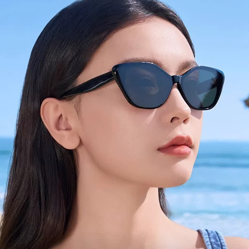 Spykay™ SG60792 Star Cat-Eye Vintage Sunglasses with Nylon Lenses