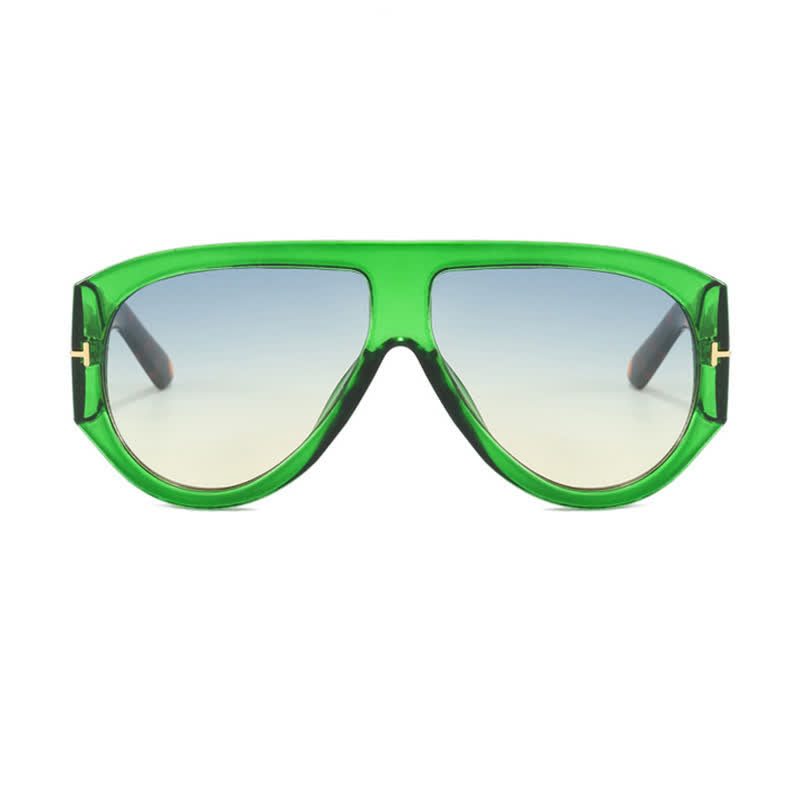 Spykay™ SG60664 'T' Design Toad Frame Aviator Sunglasses
