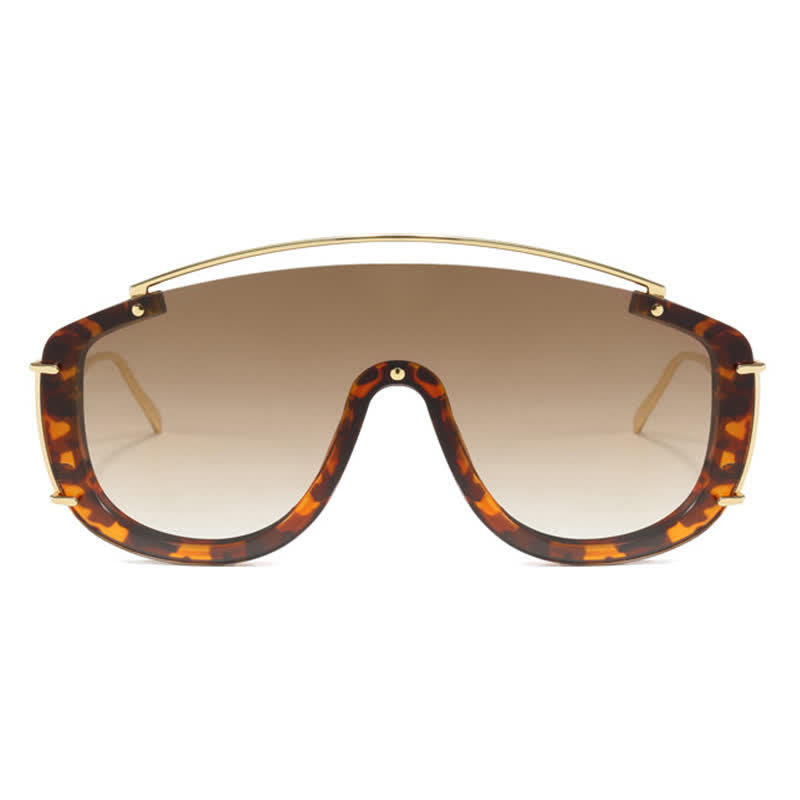 Spykay™ SG60885 One-piece Oversized Aviator Sunglasses