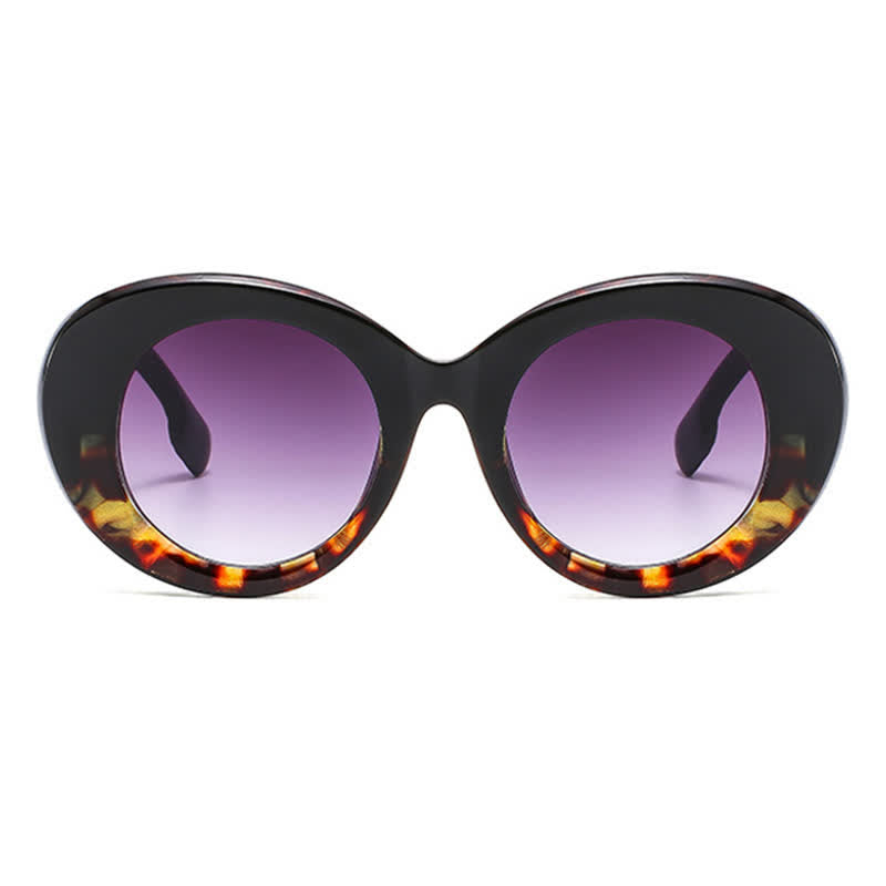 Spykay™ SG60829 Round Thick Frame Hipster Oversized Sunglasses