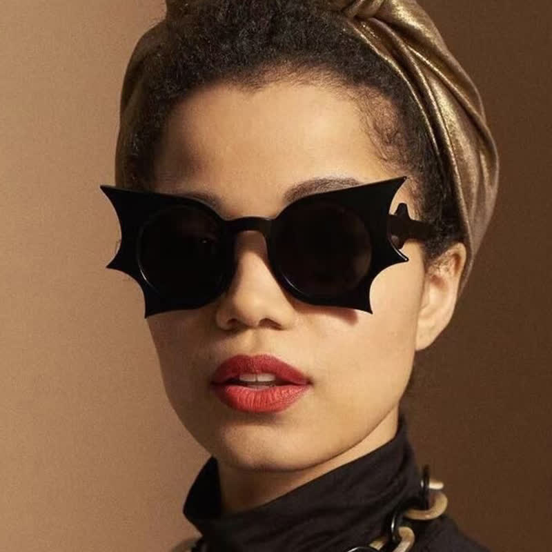 Spykay™ SG60985 Halloween Funny Oversized Batwing Shape Sunglasses