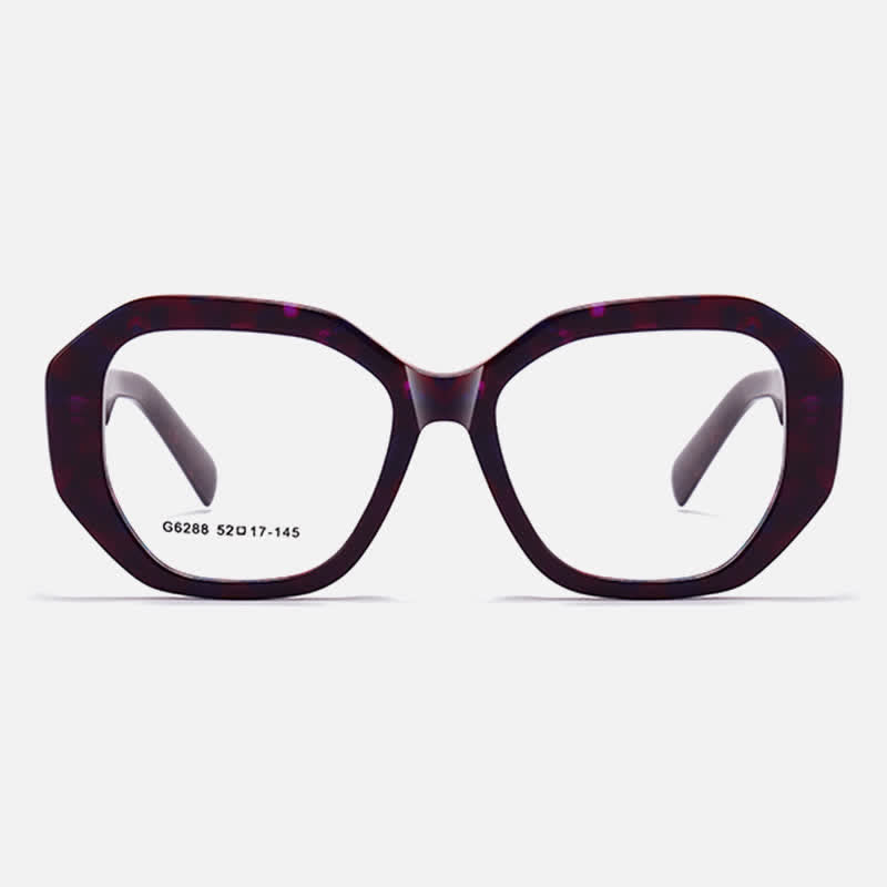Spykay™ EG26797 Trendy Multicolor Geometric Frame Anti-blue Light Glasses