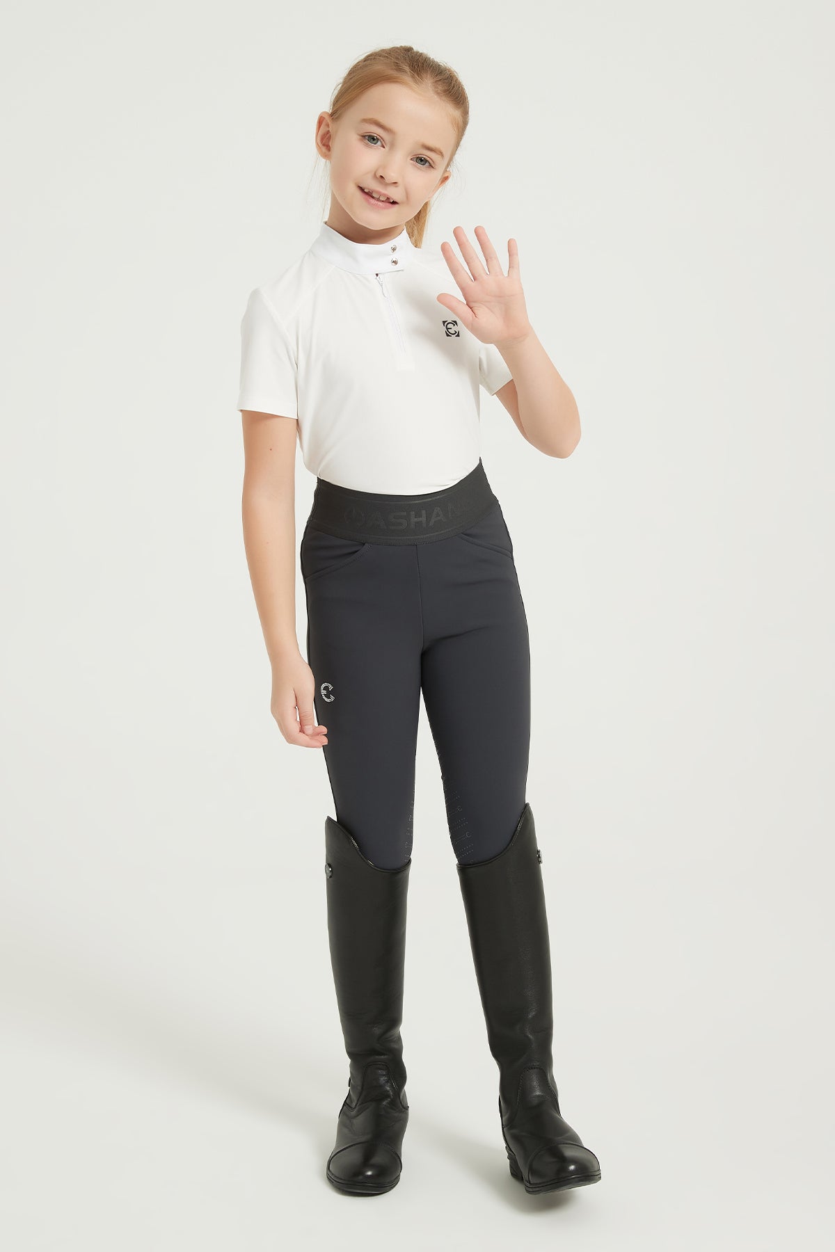 Kids' Winter Max Knee Grip Breeches
