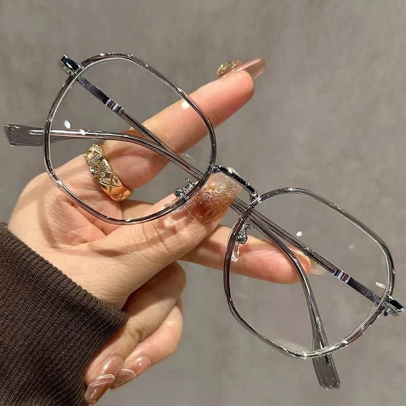 Spykay™ EG26793 Classic Geometric Large Frame Anti-blue Light Glasses