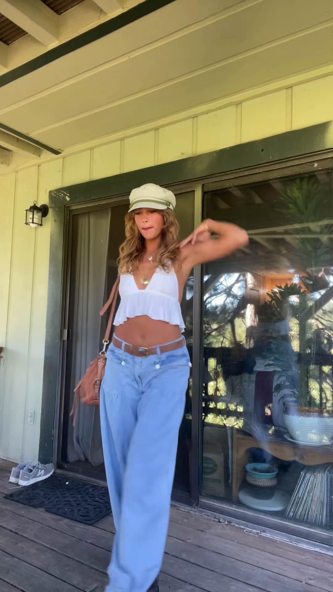 Light Blue Baggy Denim Jeans