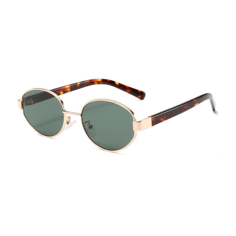 Spykay™ SG60768 Unisex Oval Frame Retro Sunglasses with Nylon Lense