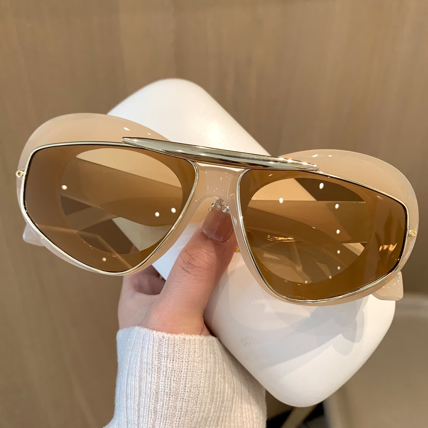 Spykay™ SG60876 Y2K Vintage Cat-Eye Trendy Aviator Sunglasses