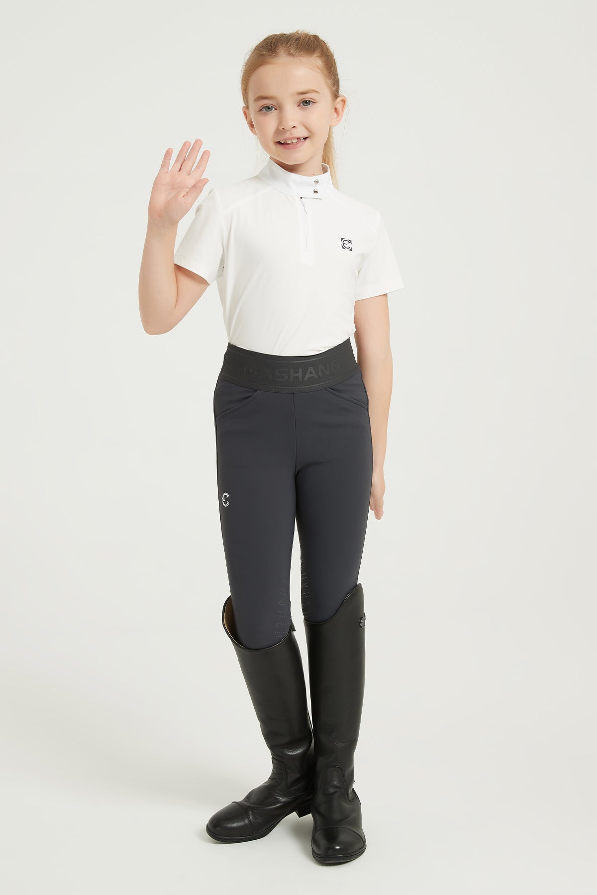 Kids' Winter Max Knee Grip Breeches