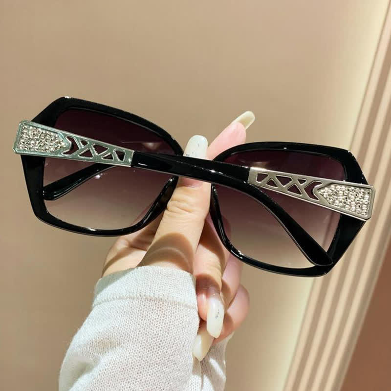 Spykay™ SG60694 Square Frame Oversized Polarized Driving Sunglasses