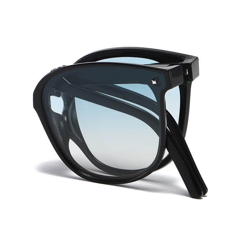 Spykay™ SG60717 Unisex Square Frame Foldable Sunglasses
