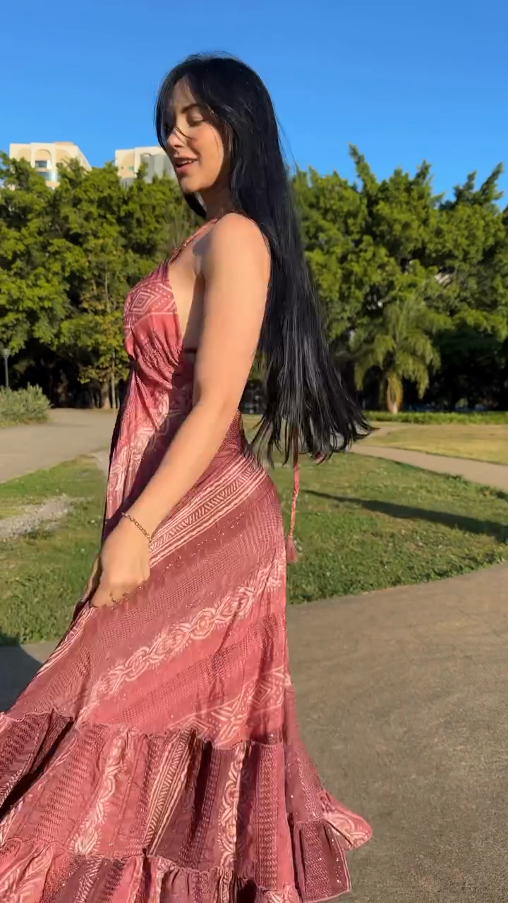 Pink Bohemian - Style Maxi Dress