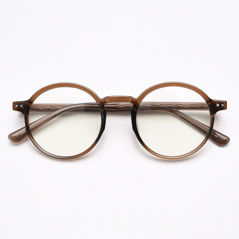 Spykay™ EG26870 Unisex Retro Simple Round Frame Anti-blue Light Glasses