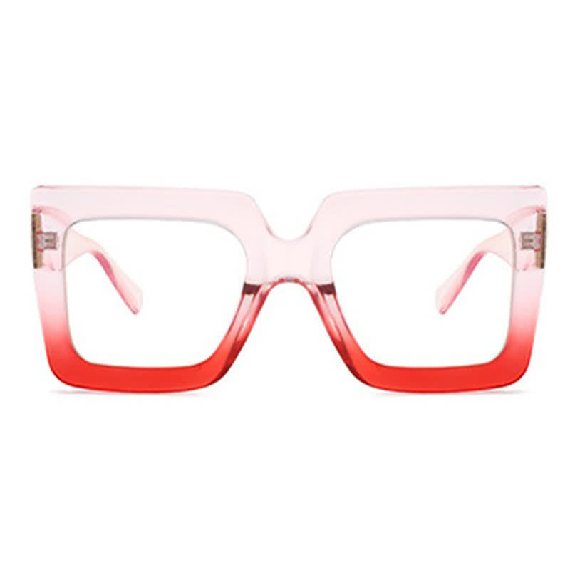 Spykay™ EG26812 Oversized Square Frame Anti-blue Light Glasses