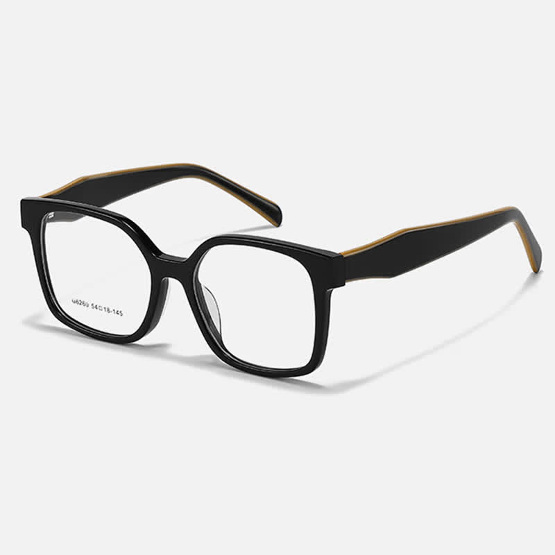 Spykay™ EG26789 Tortoise Shell Pattern Classic Square Frame Anti-blue Light Glasses
