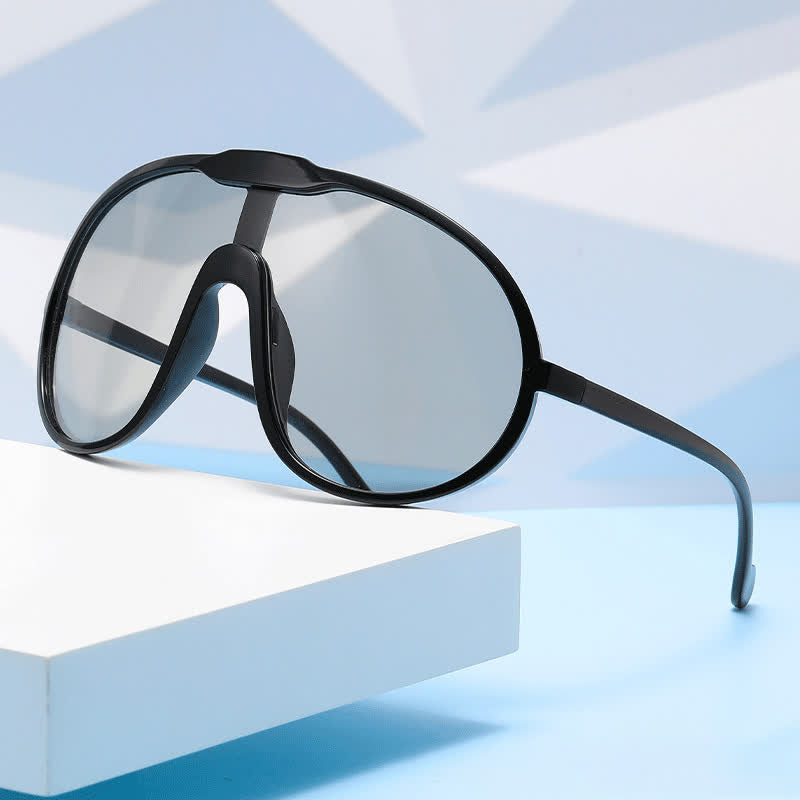 Spykay™ SG60729 One Piece Oversized Aviator Sunglasses