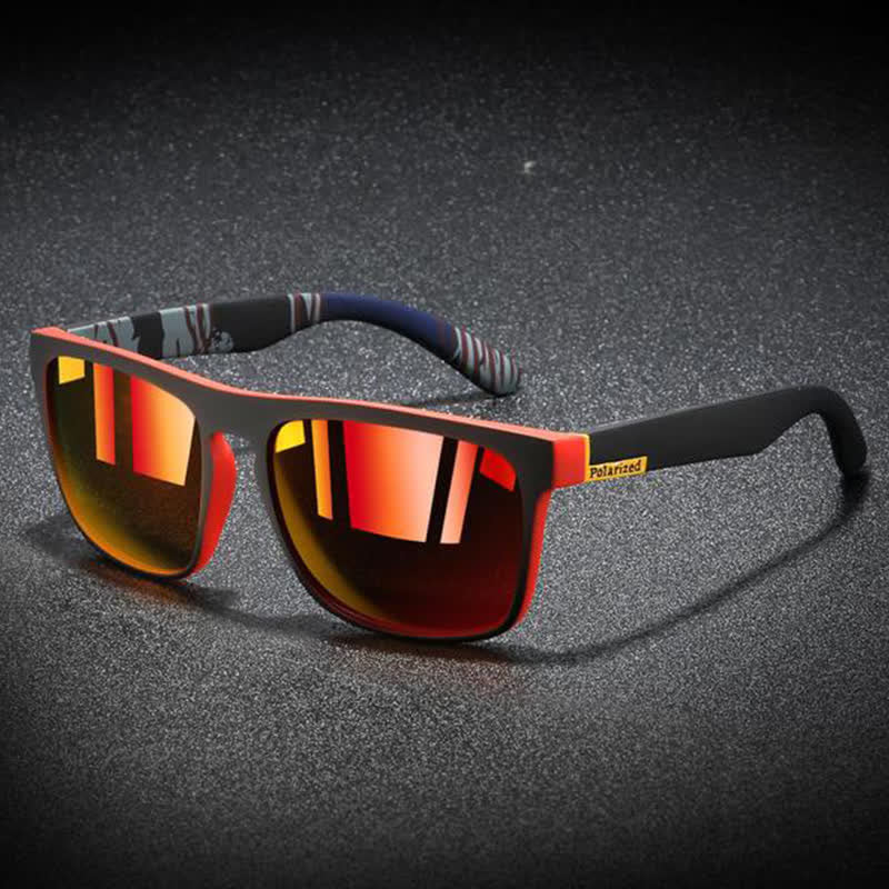Spykay™ SG60943 Simple Polarized Square Frame Trendy Sunglasses for Outdoor Activities