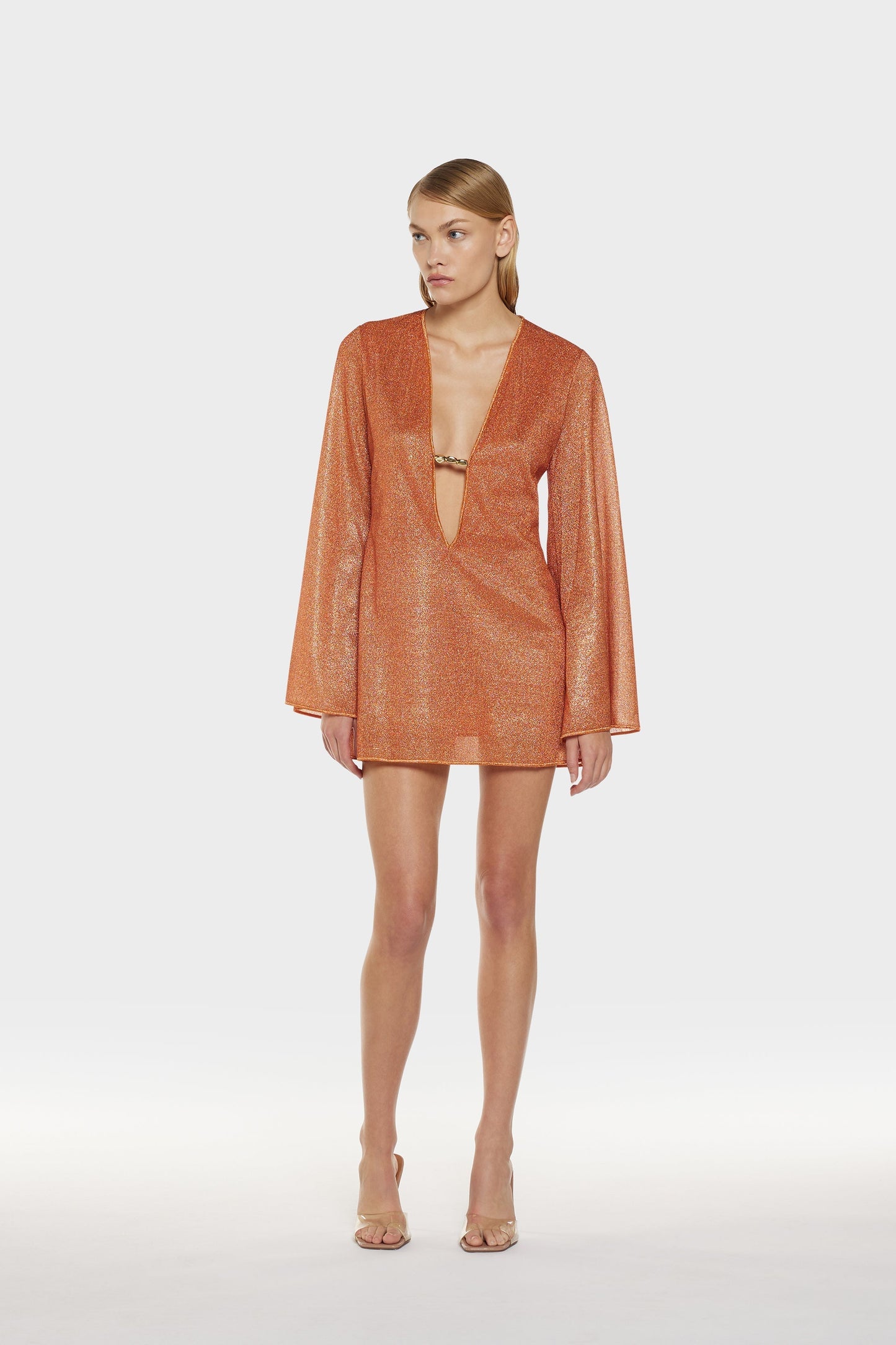 Patchwork Plaid Midi Dress