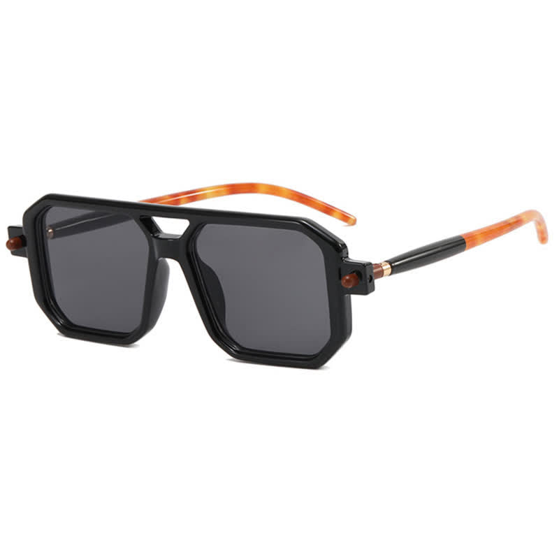 Spykay™ SG60869 Double Bridges Square Frame Sunglasses