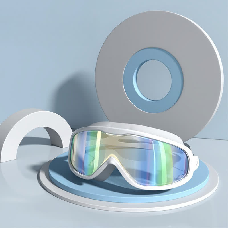 Spykay™ SG60980 Unisex Large Frame Anti Fog Swim Goggles with Earplugs And Case