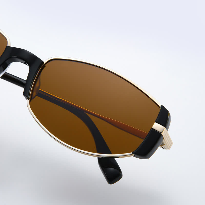 Spykay™ SG60801 Retro Oval Frame Polarized Sunglasses