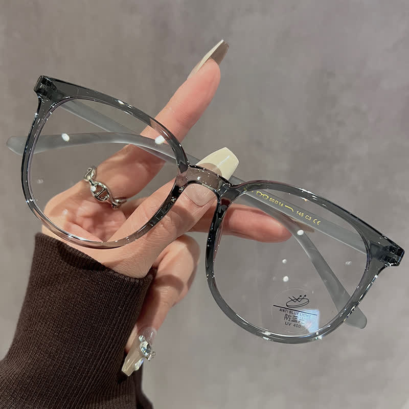 Spykay™ EG26825 Simple Oversized Square Frame Anti-Blue Light Glasses