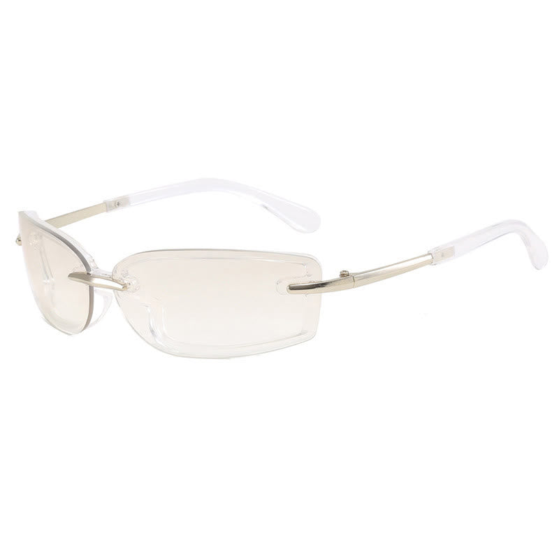 Spykay™ SG60850 Y2K Rimless Rectangle Frame Sunglasses
