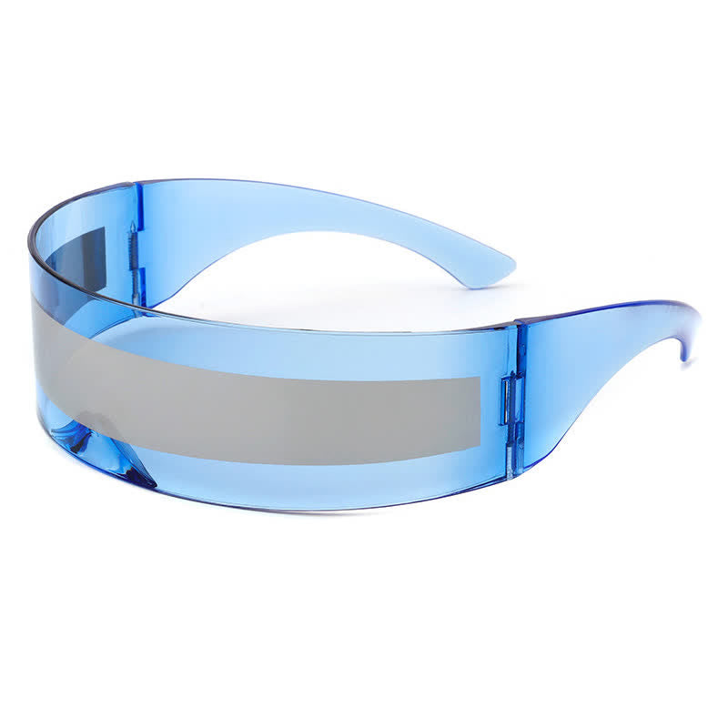 Spykay™ SG60721 Unisex Rectangle One-piece Frames Y2K Cyberpunk Sunglasses