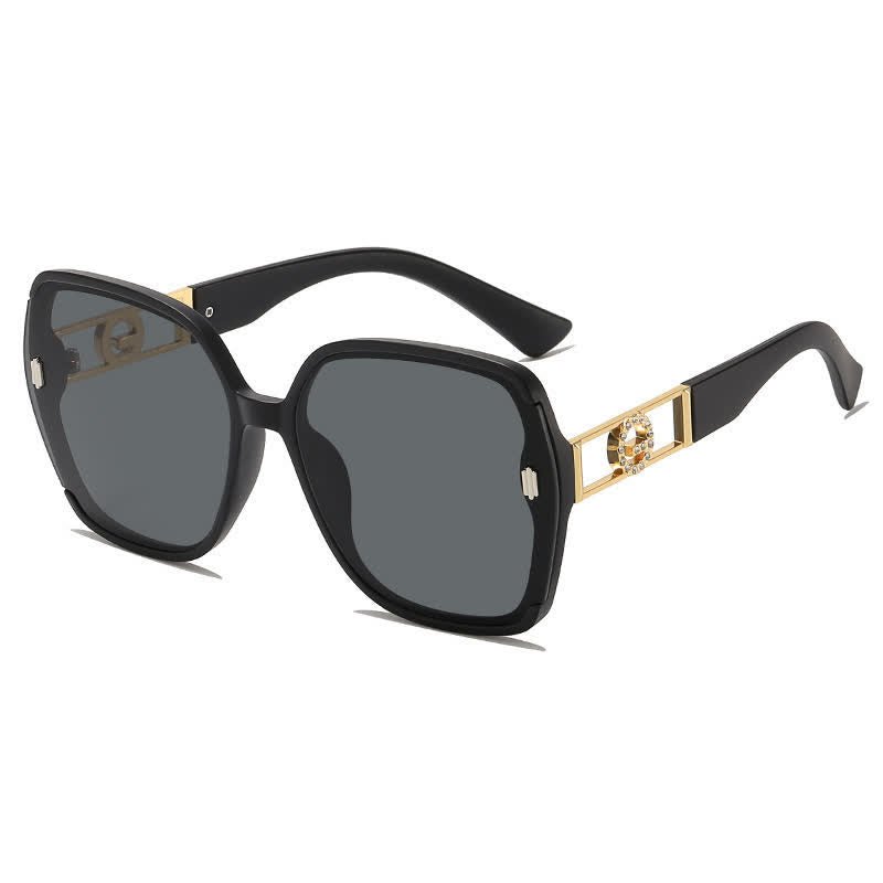 Spykay™ SG60861 Fashion Square Hollow-out Oversized Sunglasses