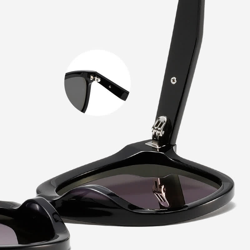 Spykay™ SG60798 Chic Square Frame Sunglasses with Nylon Lenses