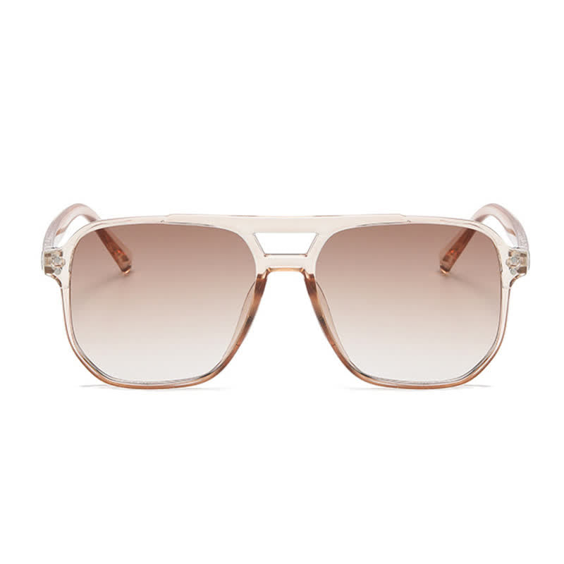 Spykay™ SG60735 Vintage Double Bridges Tinted Aviator Sunglasses