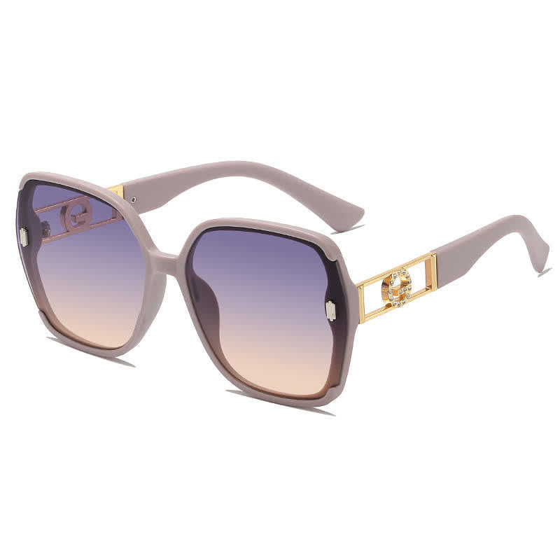 Spykay™ SG60861 Fashion Square Hollow-out Oversized Sunglasses