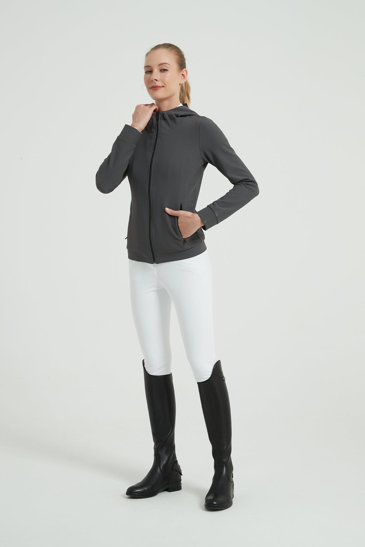 Ladies' Mesh Laminated Fabric Jacket