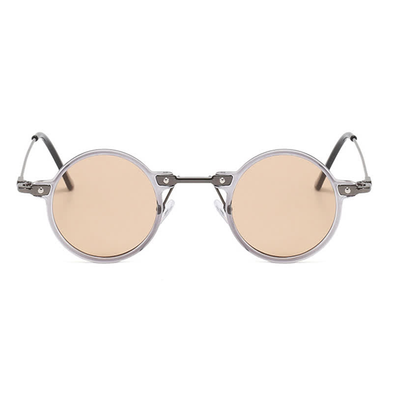 Spykay™ SG60899 Retro Punk Small Round Frame Classic Sunglasses