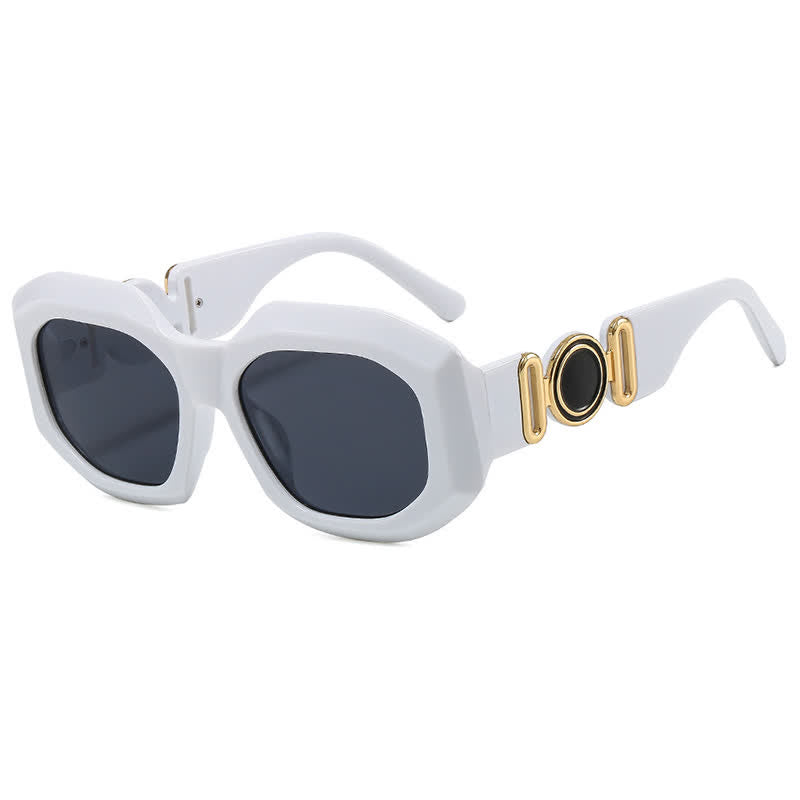 Spykay™ SG60947 Trendy Geometric Thick Frame Sunglasses