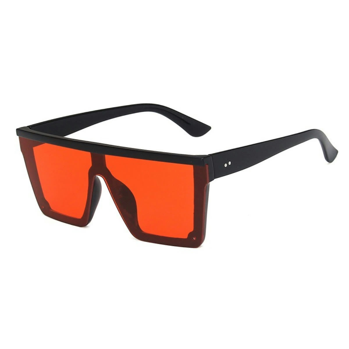 Spykay™ SG1025 Trendy Large Frame One-piece Street Style Driving Retro Sunglasses