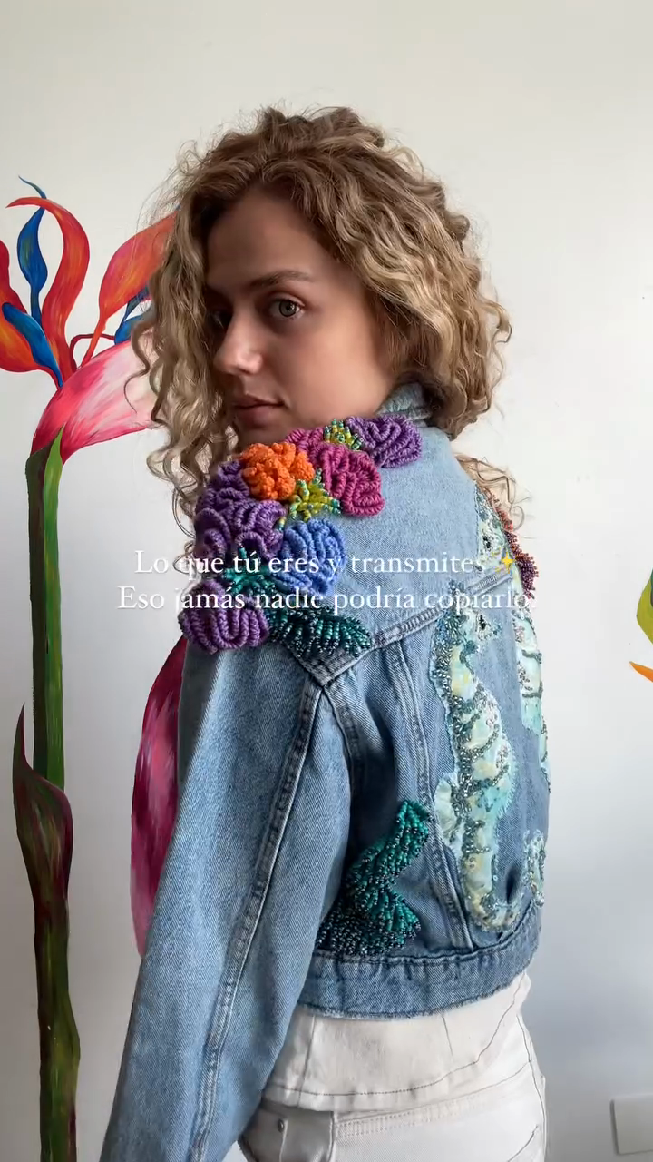 Embroidered Denim Jacket