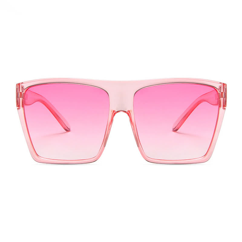 Spykay™ SG60942 Flat Top Oversized Square Frame Fashion Sunglasses
