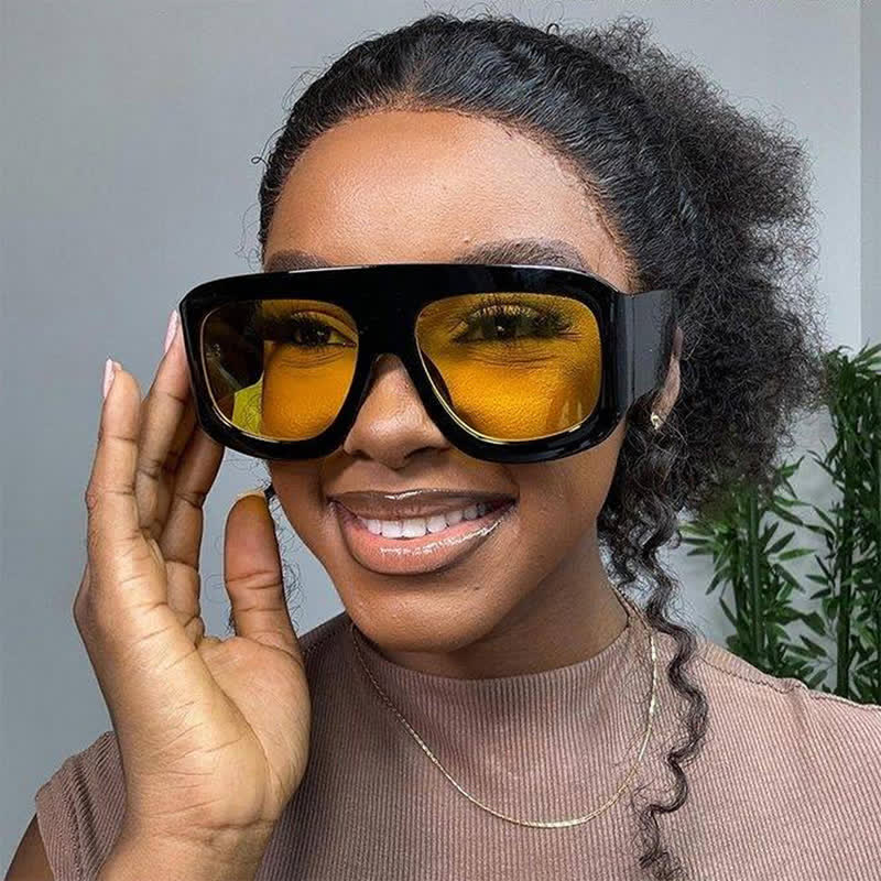 Spykay™ SG60675 Oversized Square Frame Hipster Sunglasses