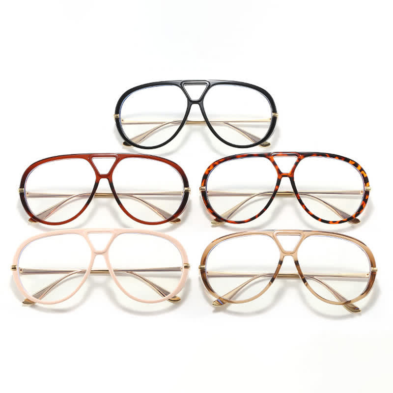 Spykay™ EG60674 Fashion Double Bridges Aviator Eyeglasses