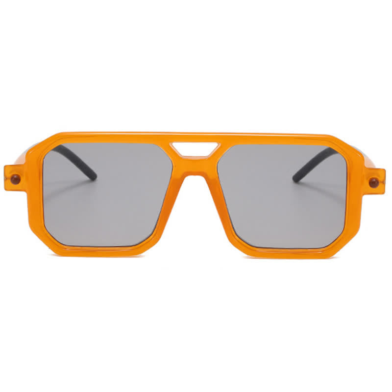 Spykay™ SG60869 Double Bridges Square Frame Sunglasses