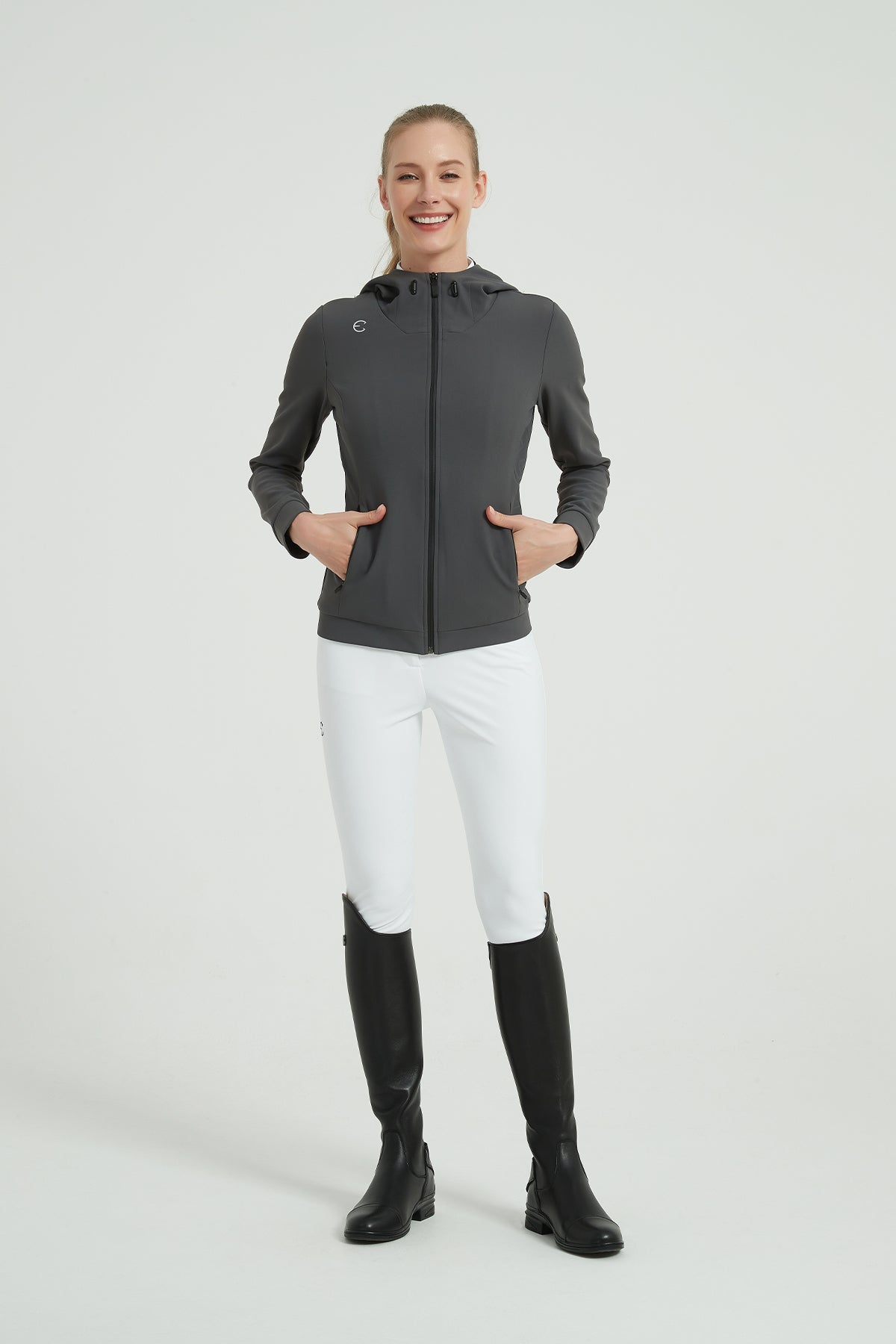 Ladies' Mesh Laminated Fabric Jacket