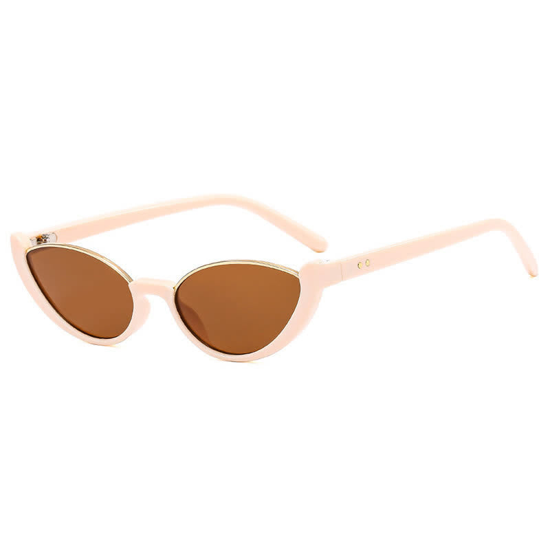Spykay™ SG60716 Unisex Hipster Semi-Rimless Cat-Eye Sunglasses