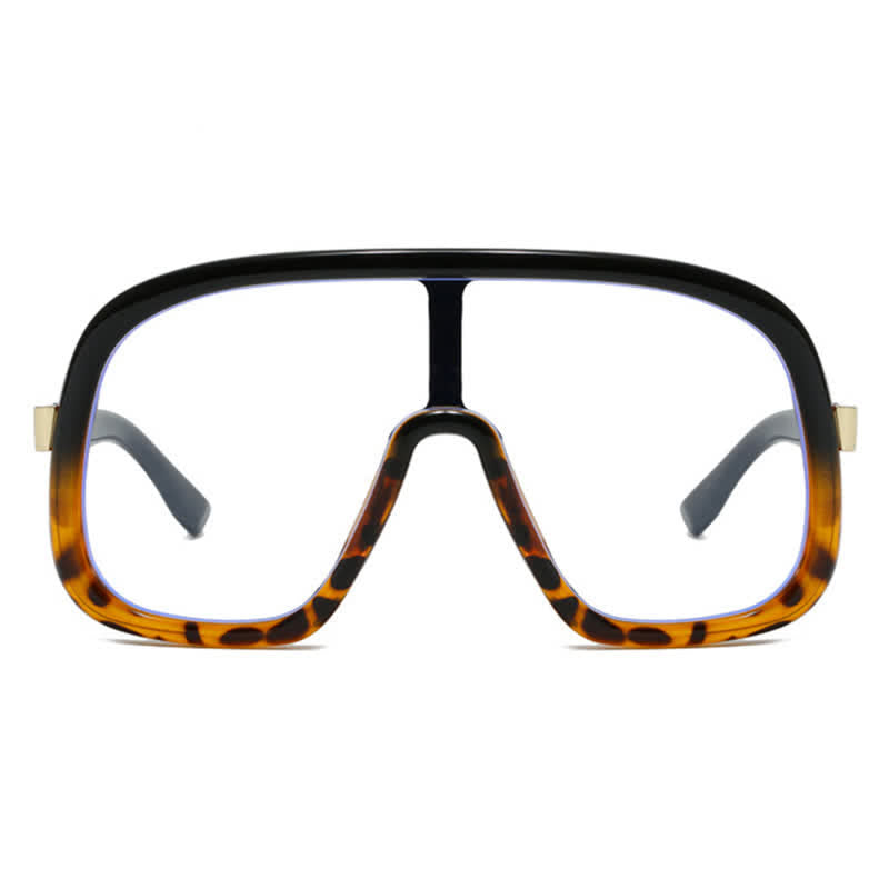 Spykay™ EG26824 Flat Top Double Bridges Oversized Trendy Aviator Glasses